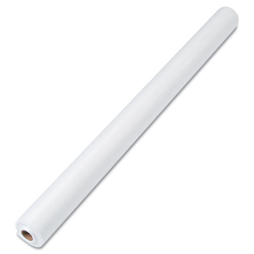 Image of Tablemate® Linen-Soft Non-Woven Polyester Banquet Roll, Cut-To-Fit, 40" X 50 Ft, White