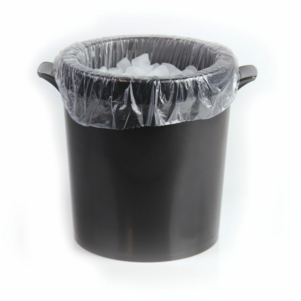 Image of Heritage Bag Company Ice Bucket Liners,HDPE,5 Microns,13"x13",40/RL,50RL/CT,NL