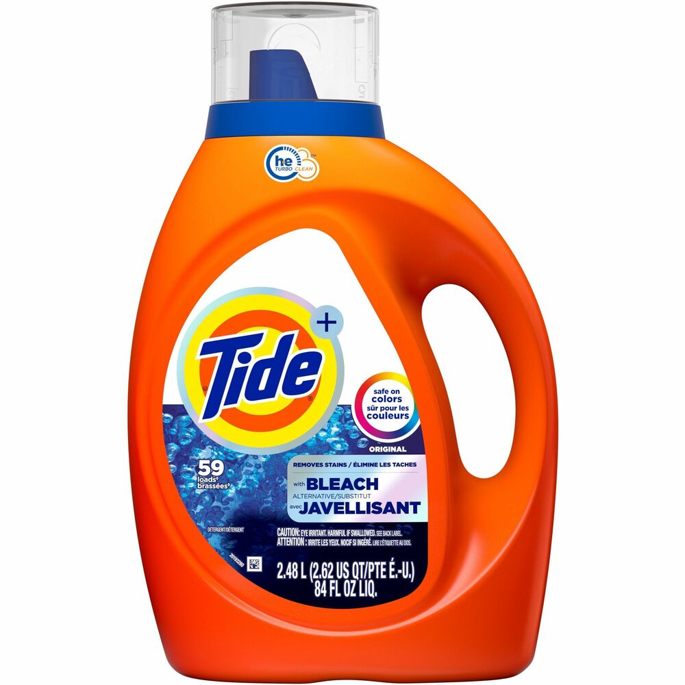 Image of Procter & Gamble Commercial Laundry Detergent, Liquid, w/No Bleach, 84oz