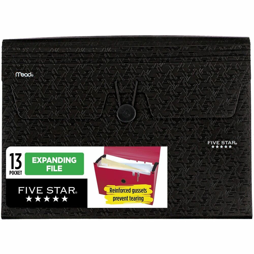 Image of Mead Expanding File,13-Pockets,Letter-Size,AST