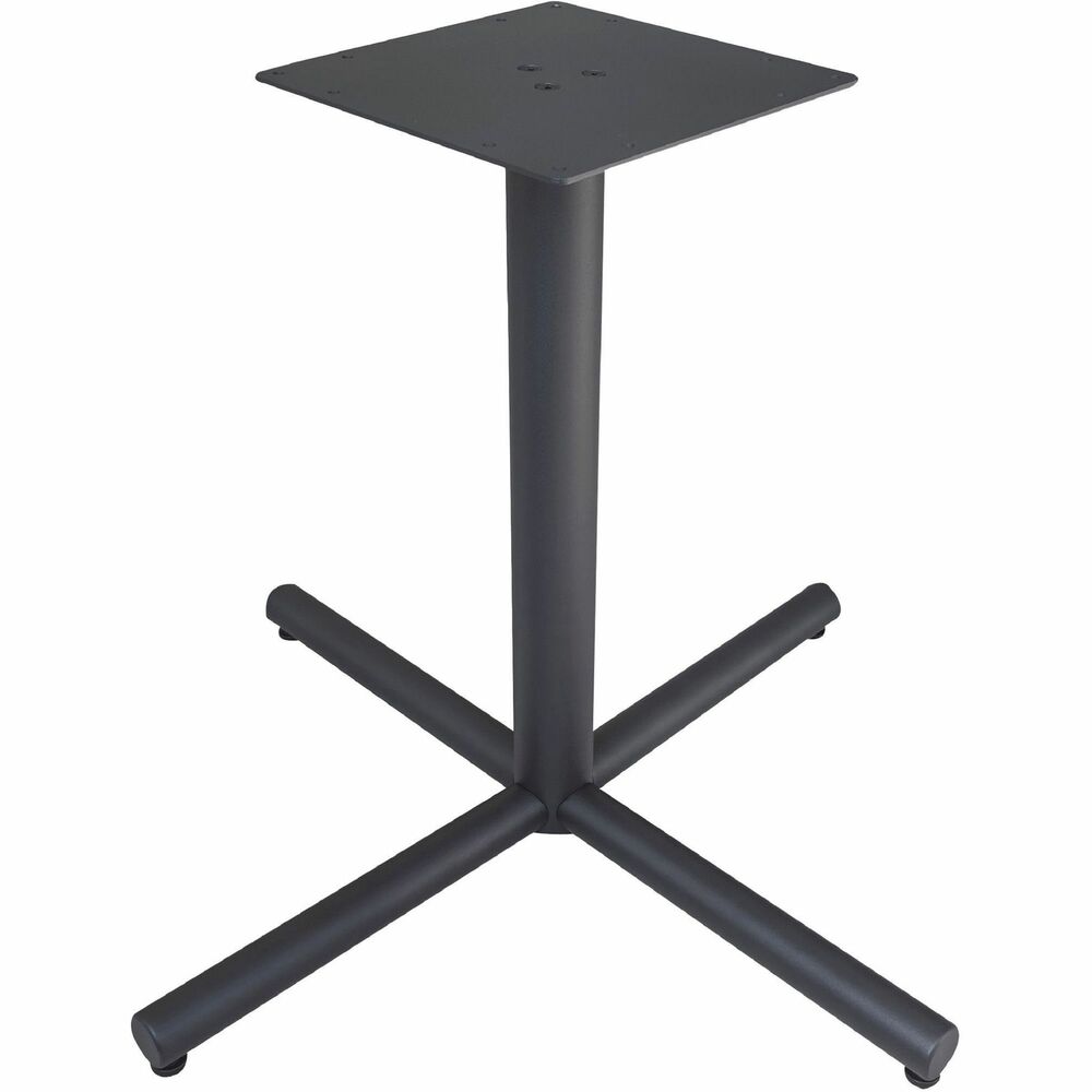 Image of Lorell Base,X,Metal,f/Lorell 36"/42"Tops,35-3/8"x35-3/8"x28-1/2",BK