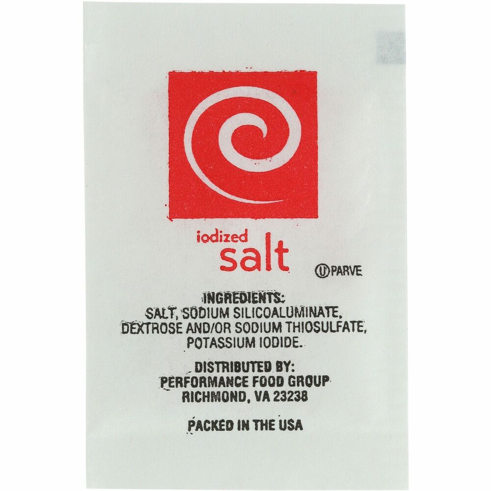 Image of Sugar Foods Corp Salt,0.5 grams,1000/BG,3BG/CT,WE