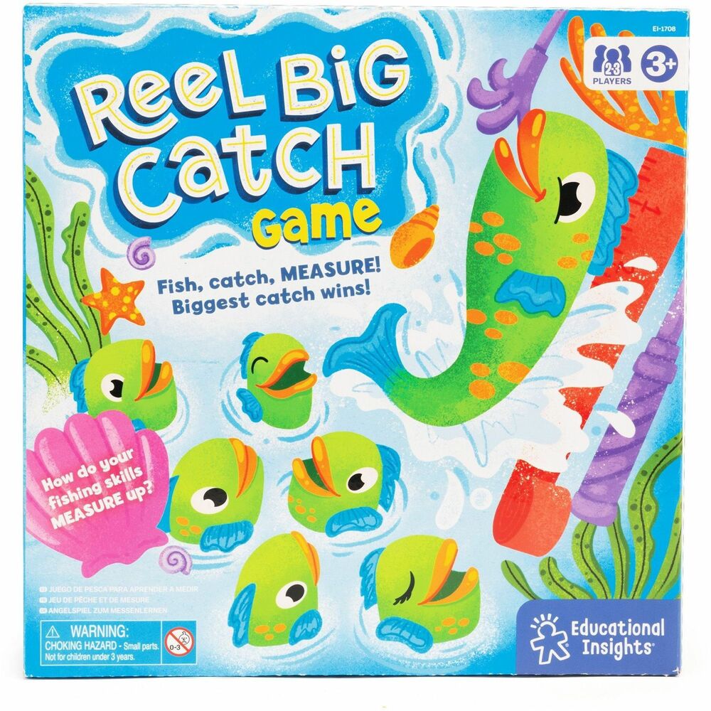 Image of Learning Resources Game,Reel Big Catch,Measurement,3+,MI