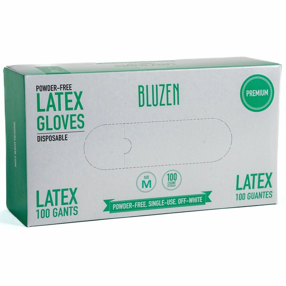 Image of Remcoda, LLC Gloves,Latex,Powder-Free,Medium,100/BX,10/CT,OFWE