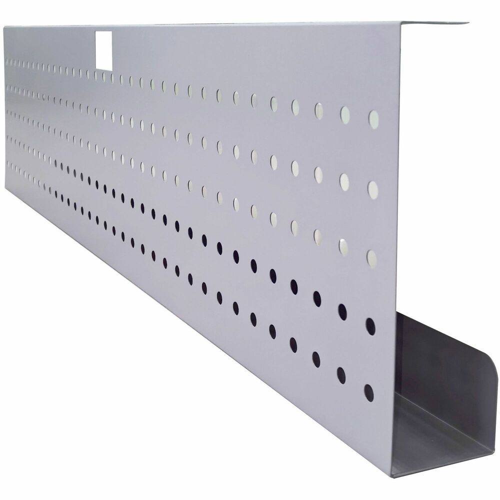 Image of Lorell Modesty Panel,f/48"Top,42"x3"x10",Silver