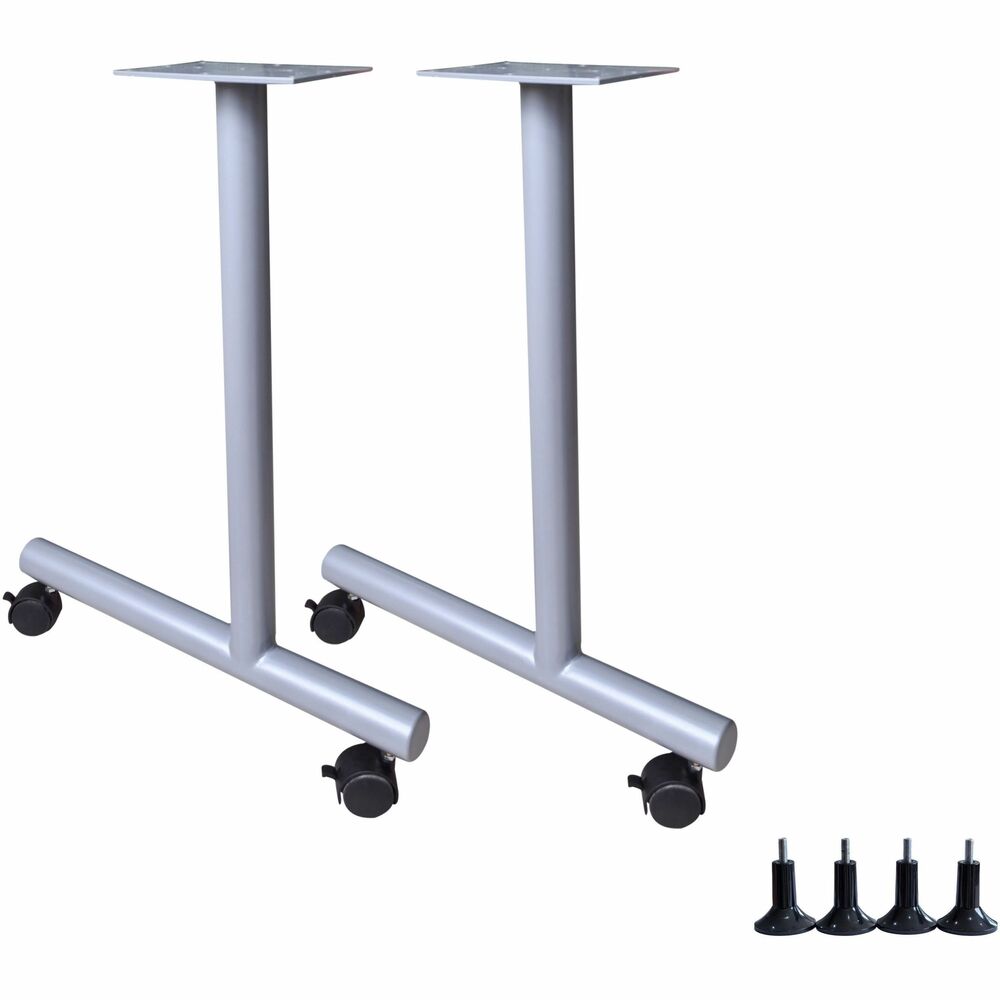 Image of Lorell Base,C-Leg,f/Invent Table,5"x22"x28.5",Silver