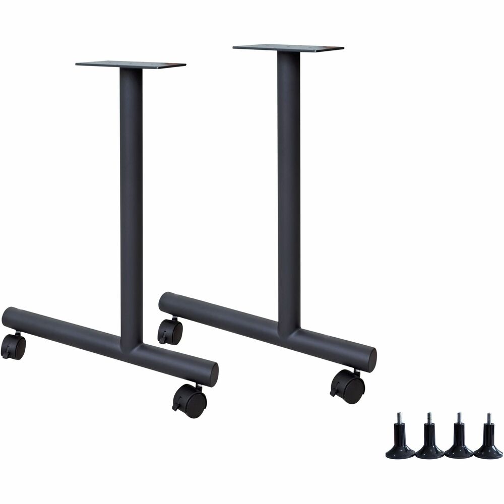 Image of Lorell Base,C-Leg,f/Invent Table,5"x22"x28.5",Black