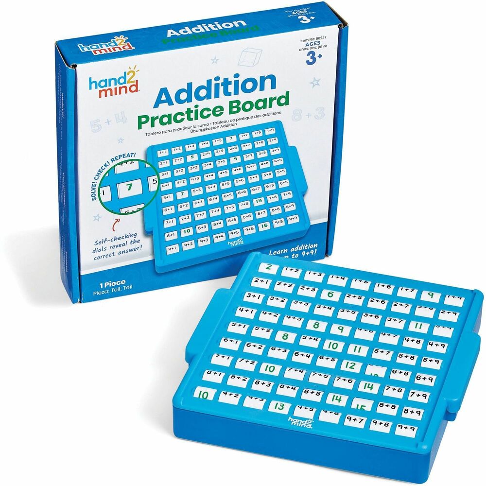 Image of Learning Resources Learning Board,Addition Practice,K-2nd Grade,MI