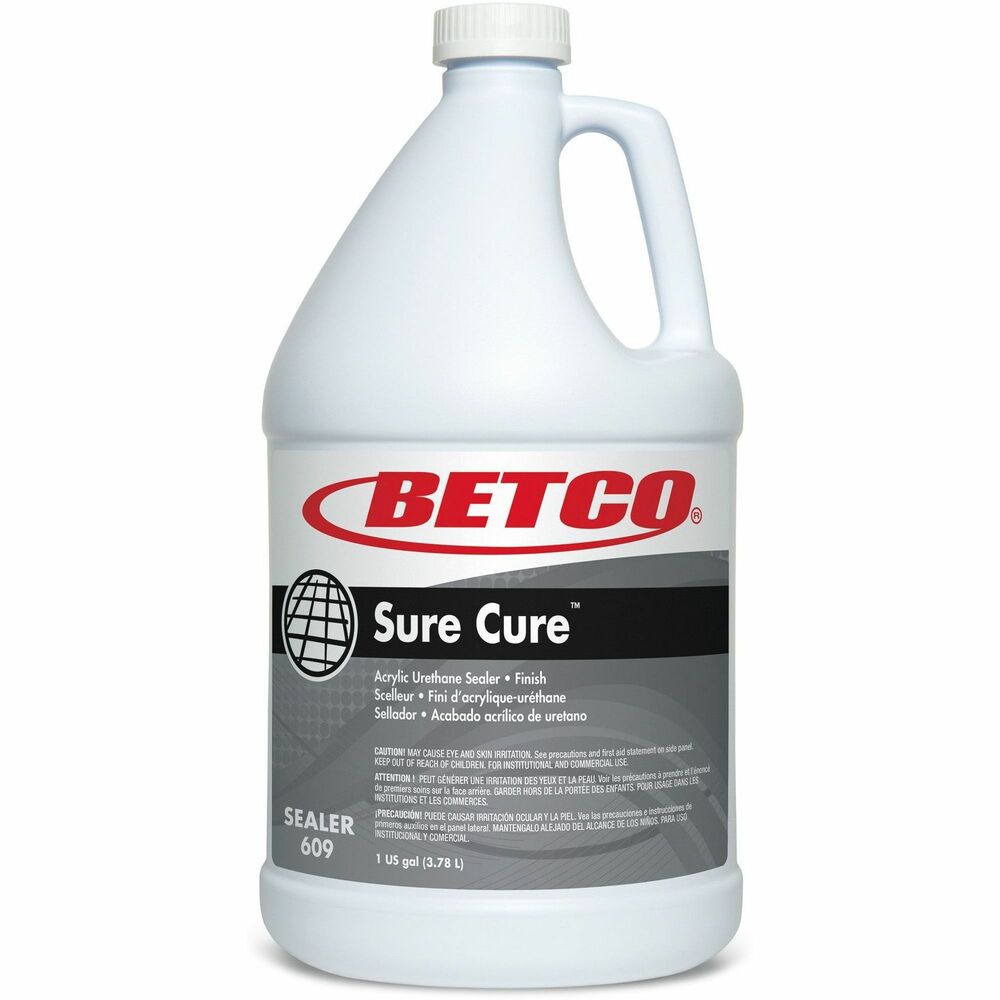 Image of Betco Corporation Floor Sealer/Finish, RTU, 1 Gal, 4/CT, Milky White/Clear