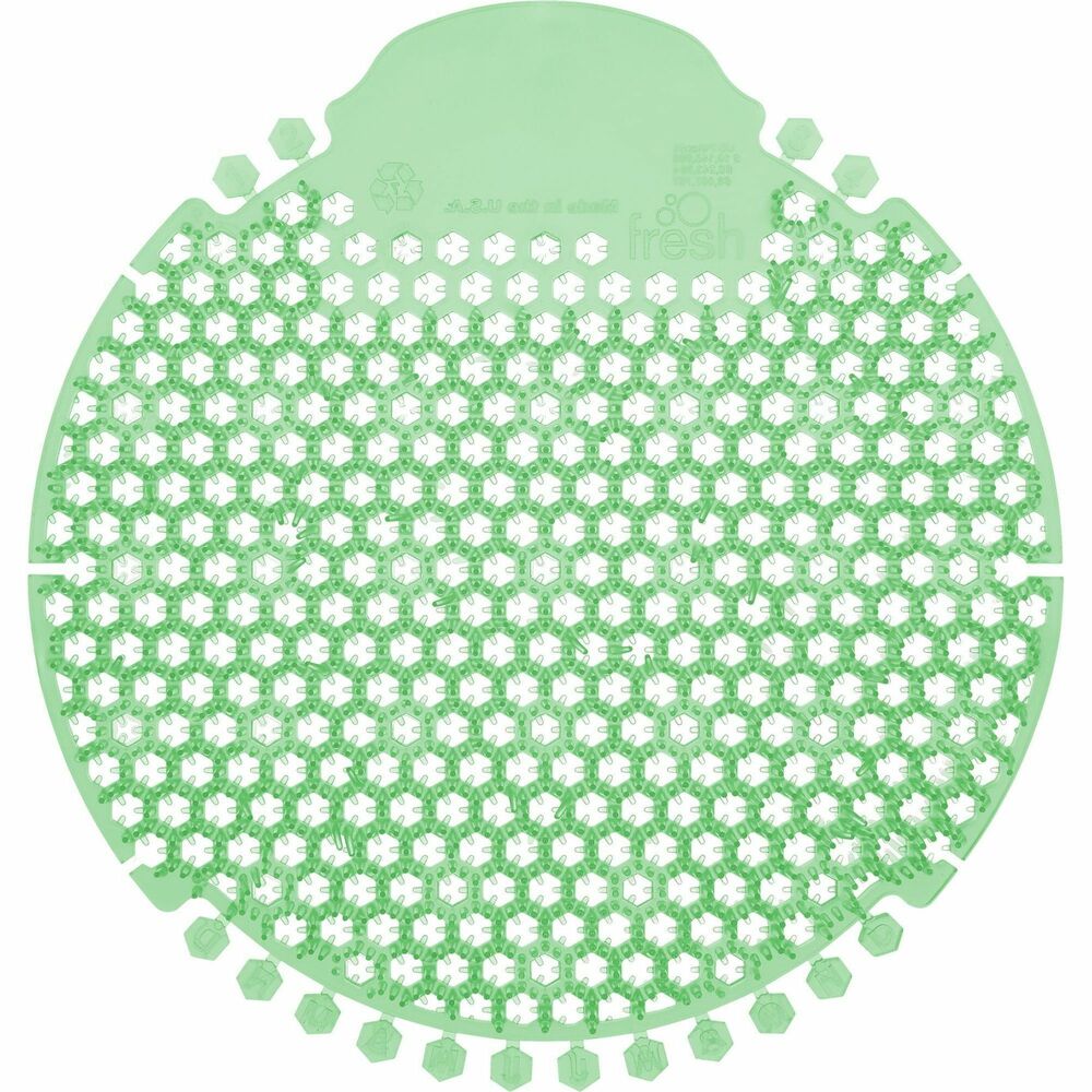 Image of Fresh Products Urinal Screens,2-Sided,60-Day,Cucumber Melon,5/BX