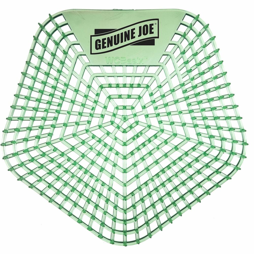 Image of Genuine Joe Urinal Screen,Cucumber Melon,30-Day,10/CT,Green