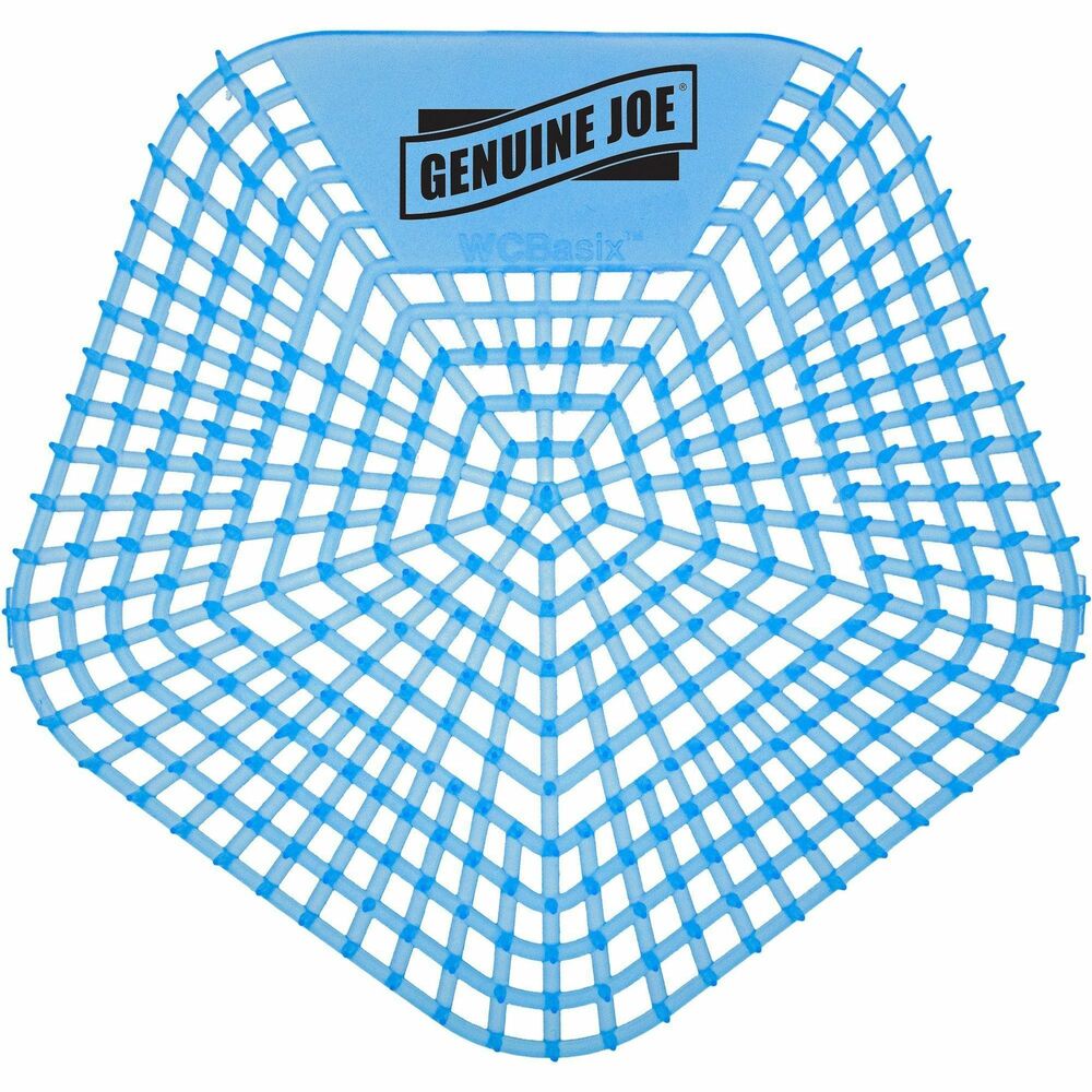 Image of Genuine Joe Urinal Screen,Clean Cotton,30-Day,10/CT,Blue