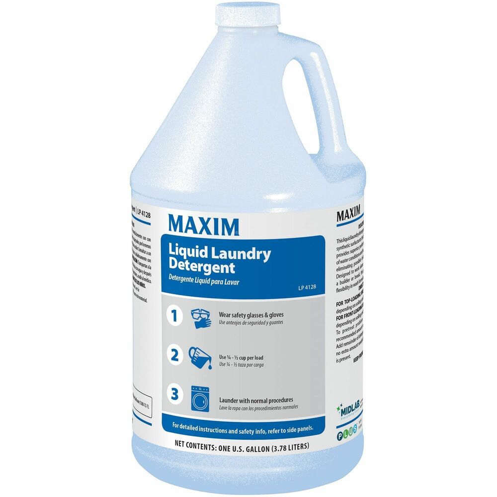 Image of Midlab Inc Laundry Detergent,Liquid,1 Gallon,4/CT,WE