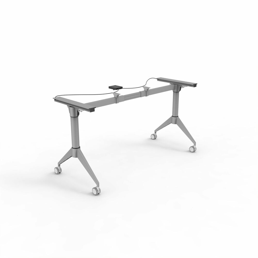 Image of Lorell Base, f/Training Tabletop, Width-Adj, 29-1/2"H, Silver