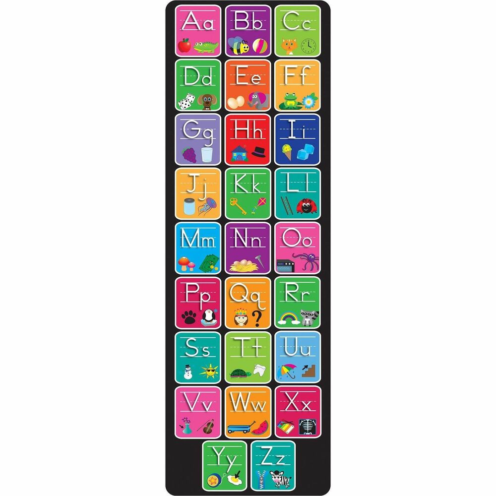 Image of Ashley Productions, Inc. Mat Runner,Alphabet,Matching Pictures,15-1/2"x47",MI