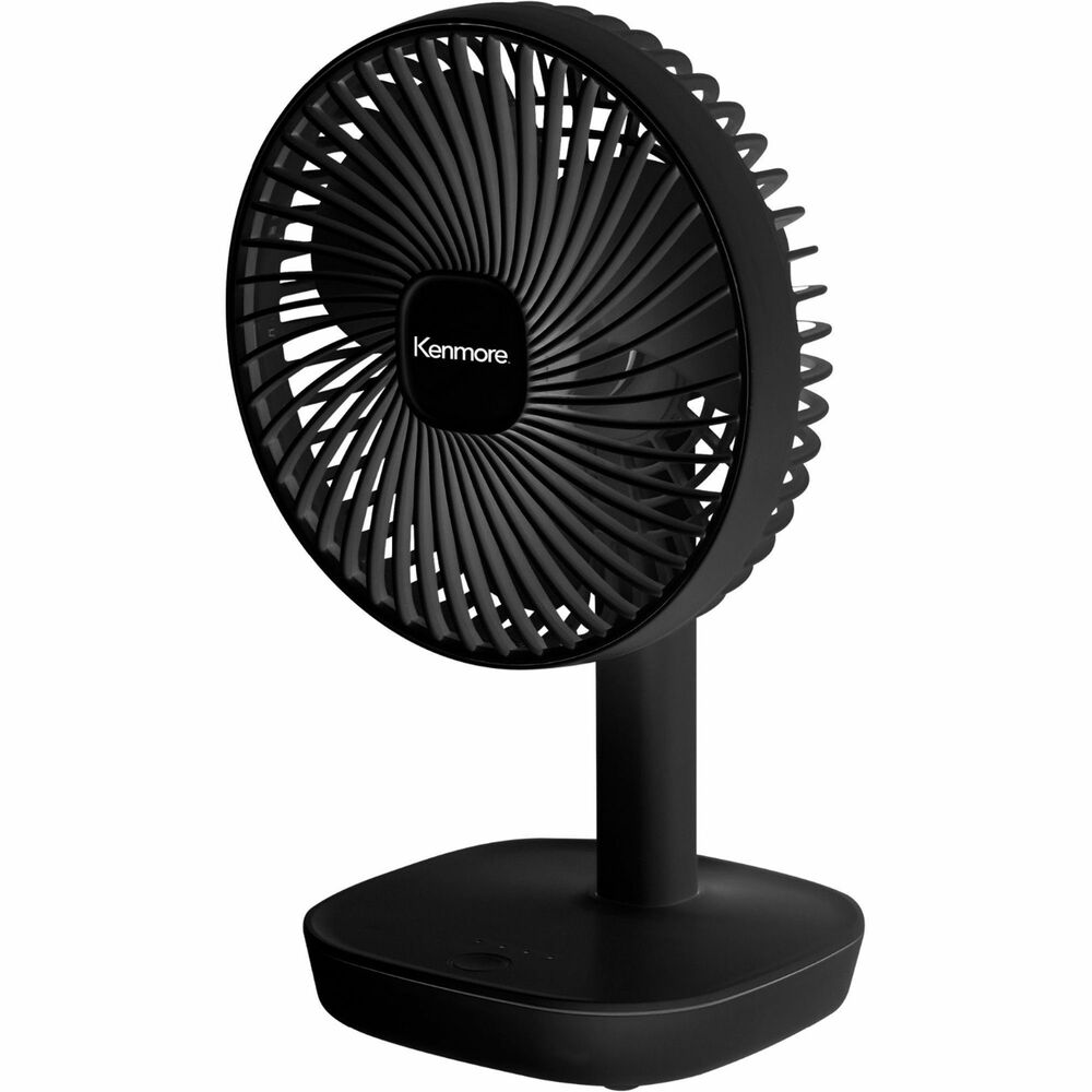 Image of ESM Fan,Rechargeable,4 Speeds,6",BK