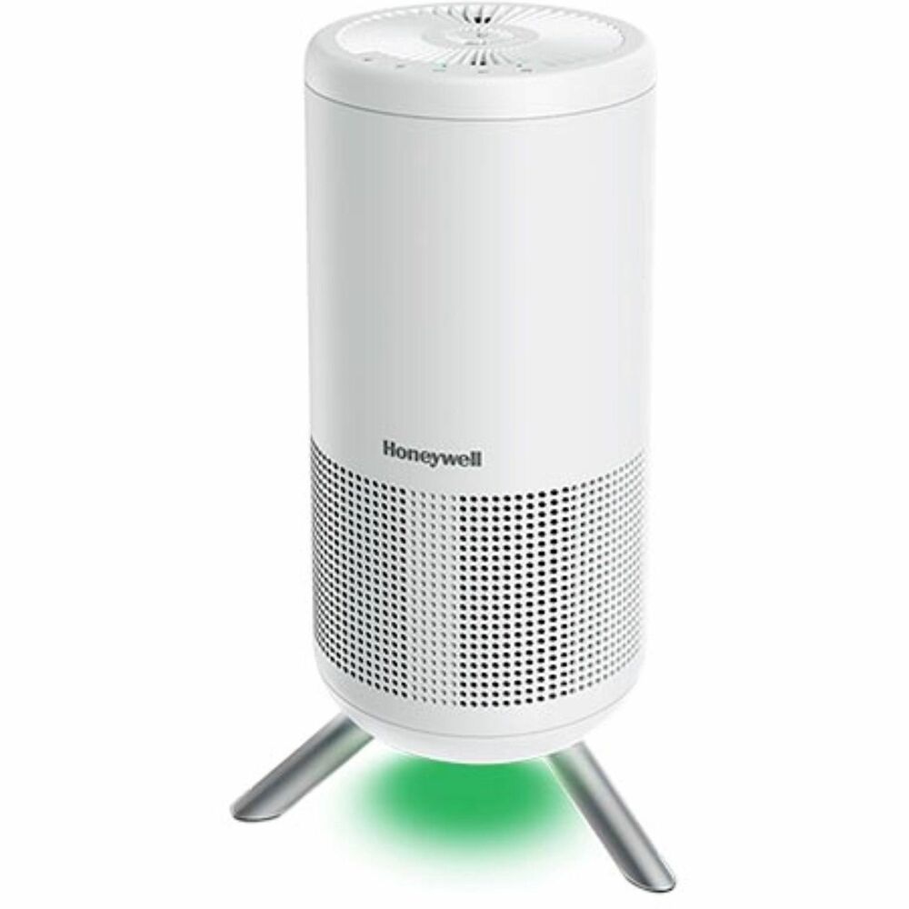 Image of Honeywell Air Purifier,HEPA,Auto Cleaning,12.52"x12.72"x24.09",WE