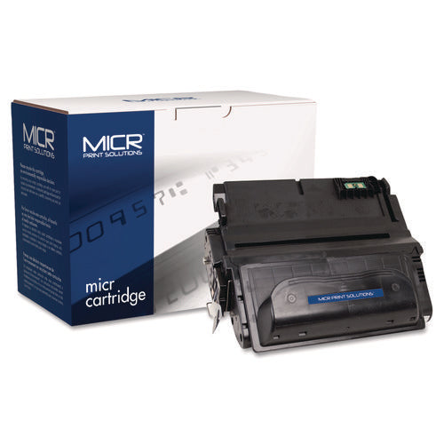 Image of MICR Print Solutions Compatible Q1338A(M) (38AM) MICR Toner, 12,000 Page-Yield, Black