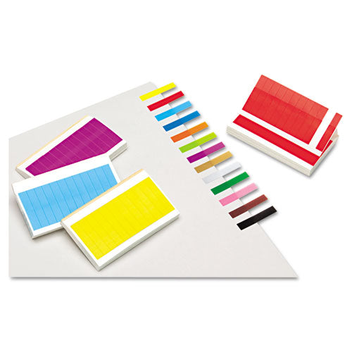 Image of Redi-Tag® Removable/reusable Page Flags, 13 Assorted Colors, 240 Flags/pack