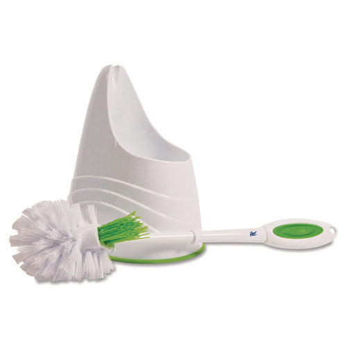 Image of LYSOL® Brand Toilet Bowl And Brush Caddy, 12.5" Handle, Green