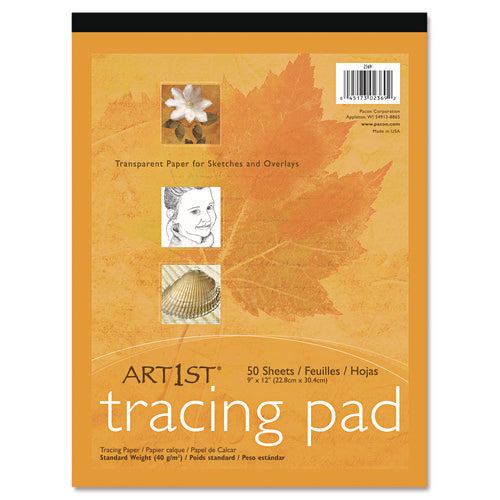Image of Pacon® Art1st Parchment Tracing Paper, 16 Lb, 9 X 12, White, 50/pack