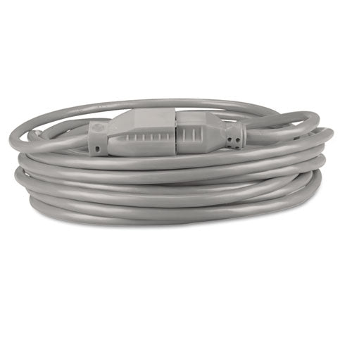 Image of Innovera® Indoor Heavy-Duty Extension Cord, 15 ft, 13 A, Gray