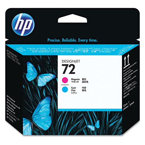 Image of HP HP 72, (c9383a) Cyan/magenta Printhead