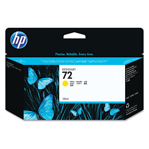 Image of HP HP 72, (c9373a) Yellow Original Ink Cartridge