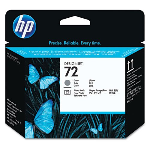 Image of HP HP 72, (c9380a) Gray/photo Black Printhead