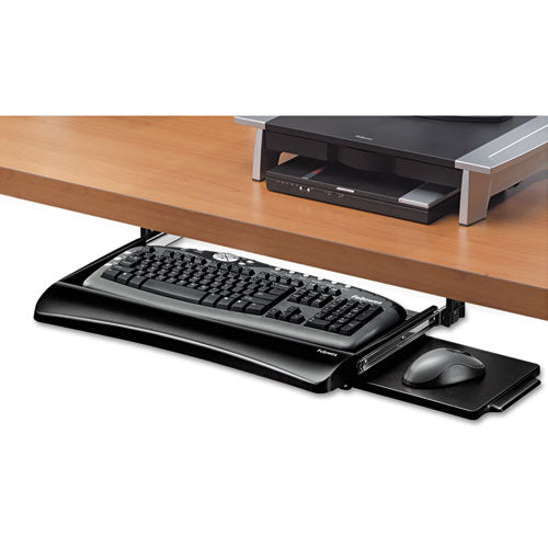 Image of Fellowes® Office Suites Underdesk Keyboard Drawer, 20.13w X 7.75d, Black