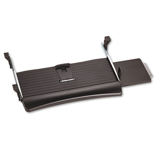 Image of Fellowes® Office Suites Underdesk Keyboard Drawer, 20.13w X 7.75d, Black
