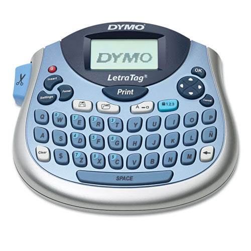 Image of DYMO® Letratag 100t Label Maker, 2 Lines, 6.7 X 2.8 X 5.7