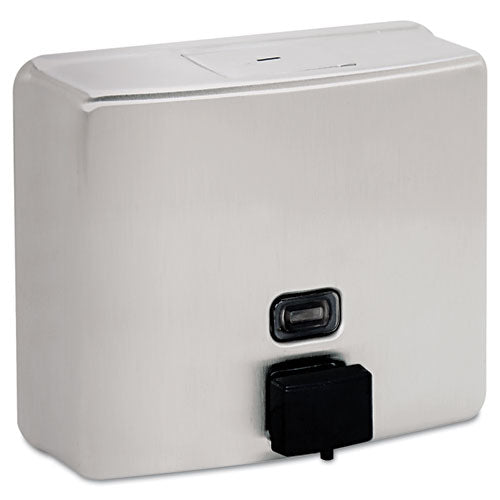 Image of Bobrick Conturaseries Surface-Mounted Liquid Soap Dispenser, 40 Oz, 7 X 3.31 X 6.13, Stainless Steel Satin