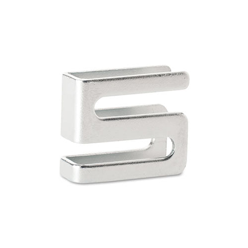 Image of Alera® Wire Shelving S Hooks, Metal, Silver, 4 Hooks/pack