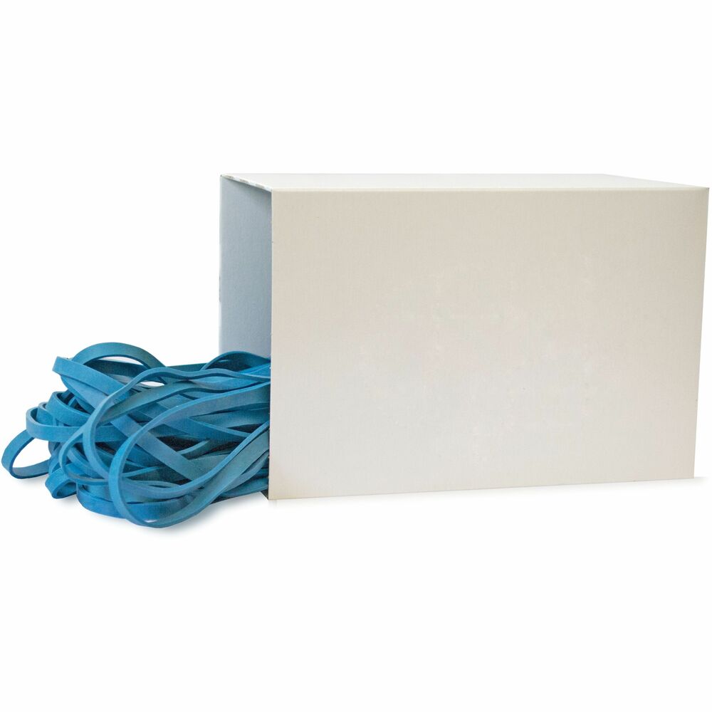 Image of Alliance Rubber Company Rubber Bands, Heavy-duty, f/55 Gallon Cans, 17", 50/BX, Blue