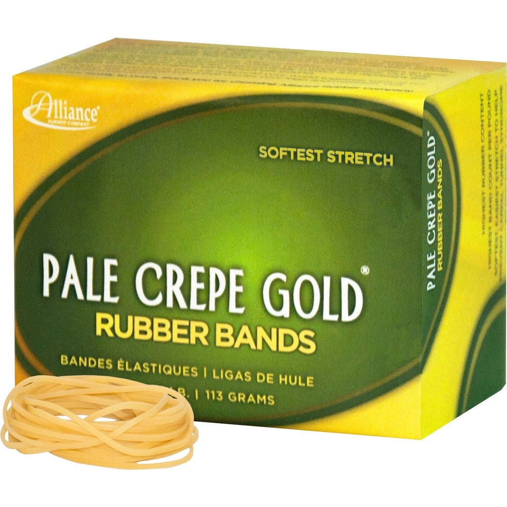 Image of Alliance Rubber Company Rubber Bands,Size 16,1/4 lb,2-1/2"x1/16",Approx. 669/BX,NL