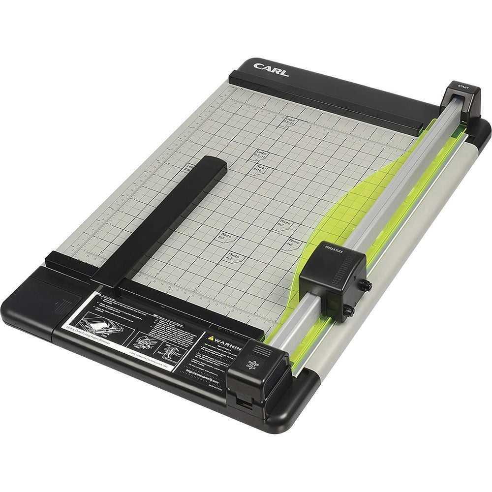 Image of Carl Mfg Hvy-Duty Paper Trimmer, 15", 36 Sht Cap.,14"x15-1/4"x3/4",GY