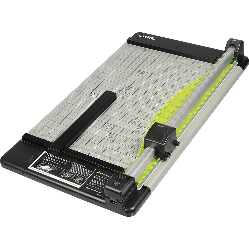 Image of Carl Mfg Hvy-Duty Paper Trimmer, 18", 36 Sht Cap.,14"x18-1/4"x3/4",GY