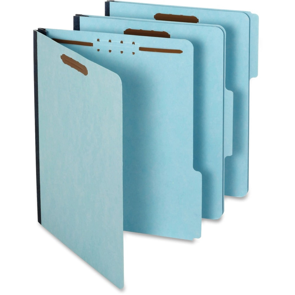 Image of Pendaflex File Folders, 1"Exp, 1/3 Cut Tab, 2 Fastenrs, Ltr, 25/BX, BE