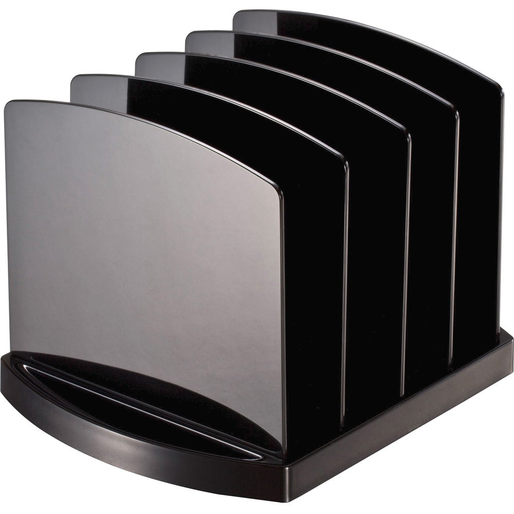 Image of Officemate Standard Sorter,4 Compartments,9-19/50x8"x6-19/50",BK