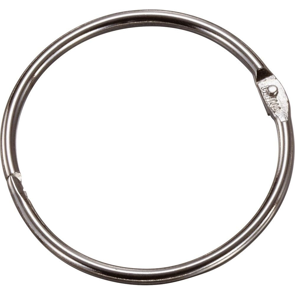 Image of Officemate Book Rings, 2" Diameter, 50/BX, Silver