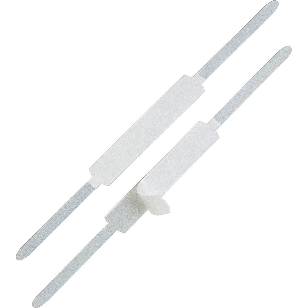 Image of Officemate Self-Adhesive Fasteners, 2" Cap, 2-3/4" Cntr, 100/BX, MST
