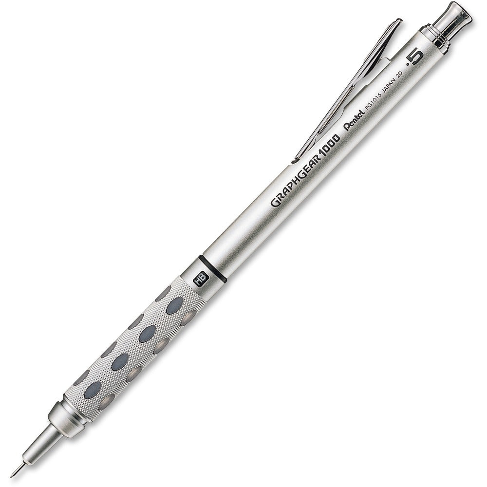 Image of Pentel Automatic Drafting Pencil, .5mm, Gray Accent Barrel