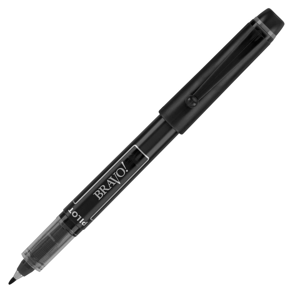 Image of Pilot Marker Pen, Bravo, Liquid Ink, Bold Point, Black Ink