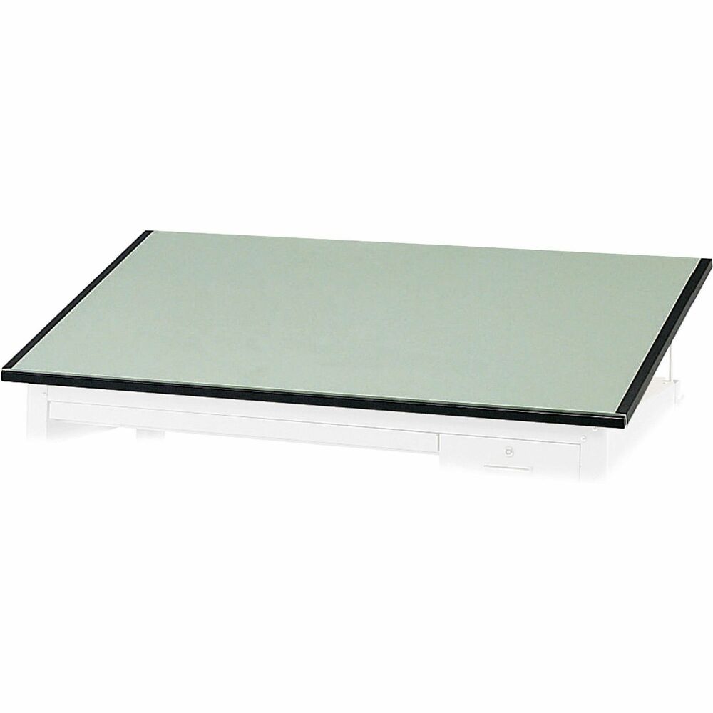 Image of Safco Drafting Tabletop, 60"x37-1/2"x1", Green