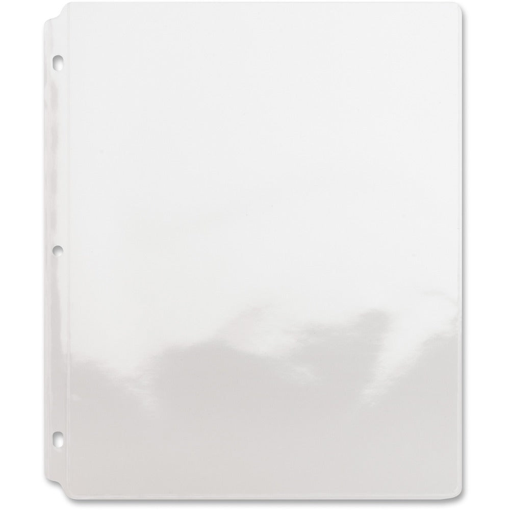 Image of Sparco Sheet Protectors,Heavy-Duty,Top Ld,11"x8-1/2",50/BX,Clear