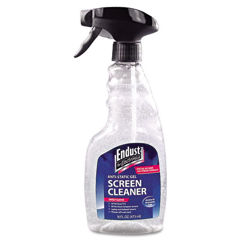 Image of Endust® for Electronics Cleaning Gel Spray for LCD/Plasma, 16 oz, Pump Spray Bottle