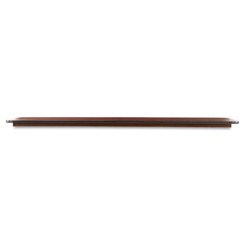 Image of Alera® Wood Folding Table, Rectangular, 71.88w X 17.75d X 29.13h, Mahogany