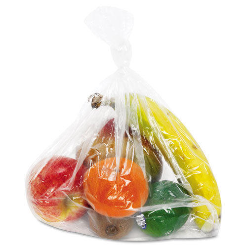 Image of Inteplast Group Food Bags, 2 gal, 8" x 4" x 18", Clear, 1,000/Carton