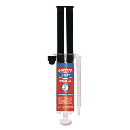 Image of Loctite® Instant Mix Epoxy, 0.47 Oz, Dries Clear